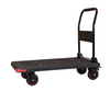 36 inch Blow-molded Super Silent all-purpose with brake Flatbed Hand Truck 
