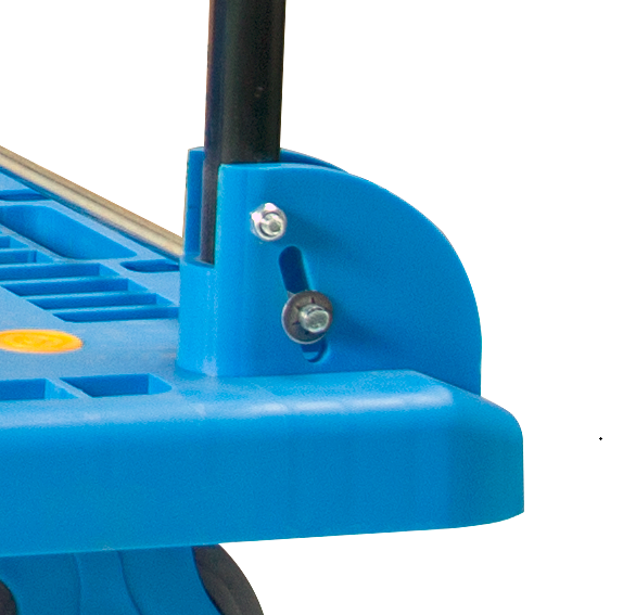 350KGS Mesh type silent wheel platform hand trolley for food industry 