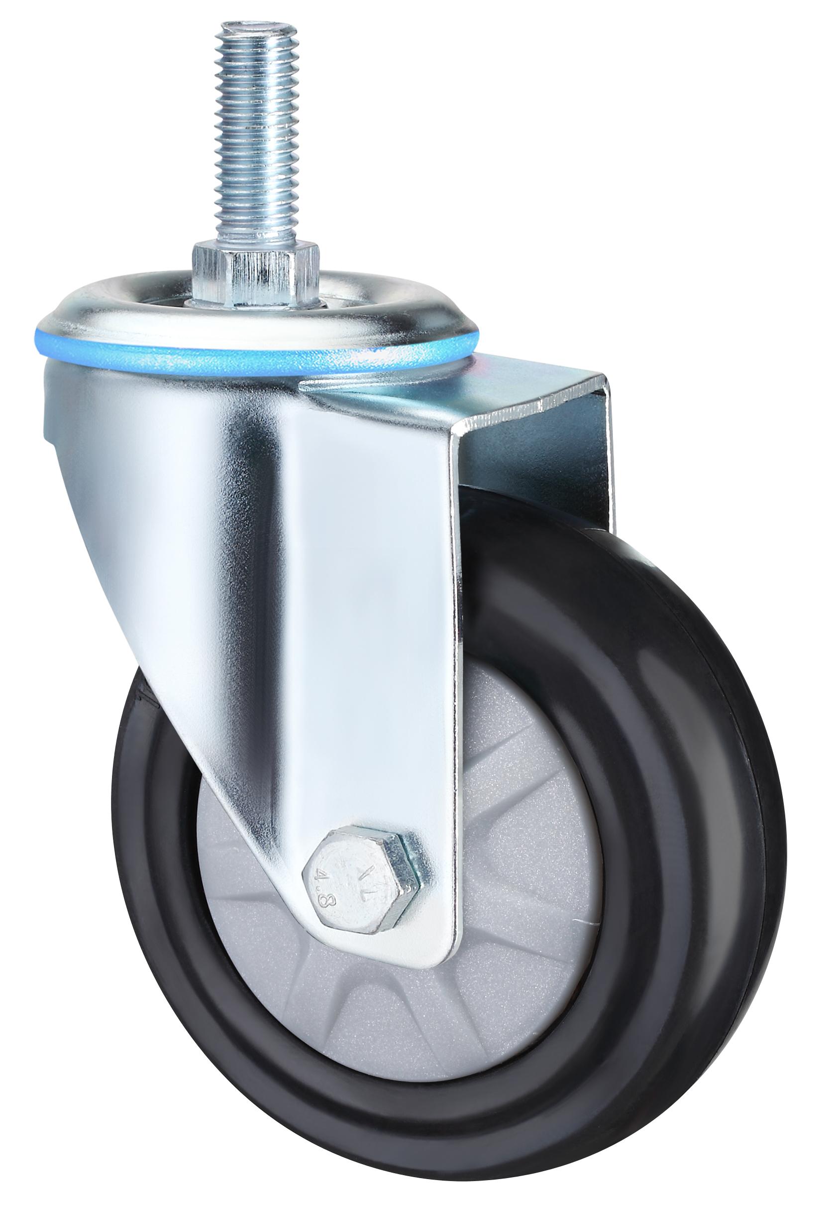 Waterproof Rotating Medium Duty Industrial Caster Wheels, 3