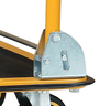 Anti-slip surface steem frame platform hand truck 