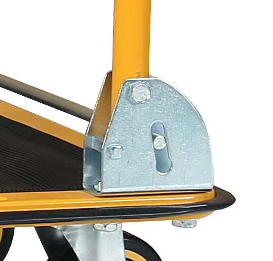 Anti-slip surface steem frame platform hand truck 