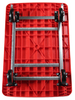 35" Economical High Load Capacity Silent Trolley with Reinforced six square steels Design