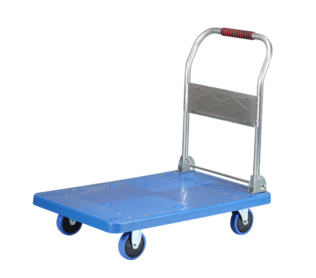 19-Inch Heavy-Loading Quiet Flat Cart: Economical & Durable for Warehouse and Home