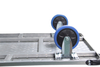 24" Reinforced Double Galvanized Steel Silent Hand Truck